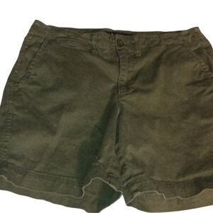 Olive Green Women's Shorts